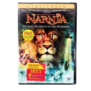 Narnia: Lion, Witch, Wardrobe DVD 2005 Widescreen Bloopers Commentary New Sealed